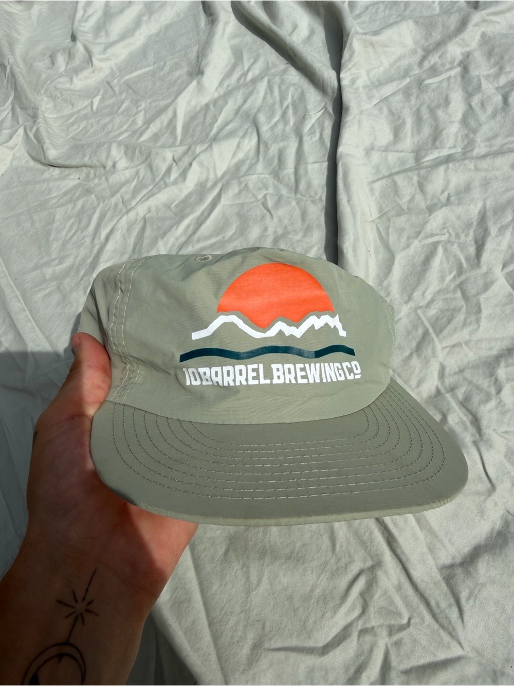 Men’s Sage Green 10 Barrel Cap